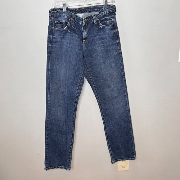 Garnet Hill Straight Jeans- Size 10‎ - Picture 1 of 5